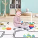 Сгъваема детска подложка inSPORTline Michlino 150x180x1,2 см - Zvířátka abc/Zvířatka louka