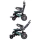 Електрическа инвалидна количка inSPORTline Hawkie Evo II с регулируема облегалка 700W﻿ - сребрист