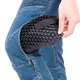 Дамски мото дънки W-TEC Dynetis Lady - син