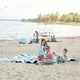 Одеало за пикник inSPORTline Livetino 300x200 cм - calm ocean