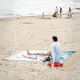 Одеяло за пикник inSPORTline Maritino 208x197 cм - turtle