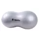 Гимнастическа топка фъстък inSPORTline Peanut Ball 50 cm - сиво - сиво