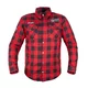 Мото риза W-TEC Black Heart Rattlesneak - červeno-černá kostkovaná