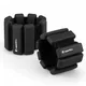 Фитнес тежести за китка/глезен inSPORTline Brace 2 x 0,5 кг - черен - черен