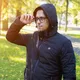 Мъжко яке с подгряване W-TEC HEATborg - черен