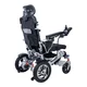 Електрическа инвалидна количка inSPORTline Hawkie Evo II с регулируема облегалка 700W﻿ - сребрист