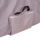 Алуминиева масажна маса inSPORTline Kiyora 186x70x62,5-85,5 cm - бял сив