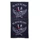 Многофункционална кърпа за врат W-TEC Black Heart Scarfest - Wings Skull