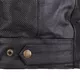 Лятно кожено яке за мотор W-TEC Gradac - черен