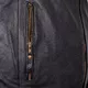 Лятно кожено яке за мотор W-TEC Gradac - черен
