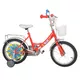 Kids bike DHS Pretty 1602 - червен