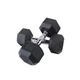 Шестоъгълен дъмбел inSPORTline Hexclusive 15 кг