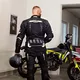 Мъжко мото яке W-TEC Aircross - черно-златисто