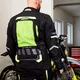 Мъжко мото яке W-TEC Aircross - черно-златисто