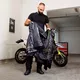 Мъжко мото яке W-TEC Aircross - черно-златисто