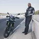 Мъжко мото яке  W-TEC Burdys Evo - черен-сив
