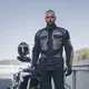 Мъжко мото яке  W-TEC Burdys Evo - черен-сив