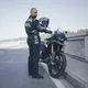 Мъжко мото яке  W-TEC Burdys Evo - черен-сив