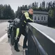Мъжко мото яке W-TEC Ventura - черно-жълто