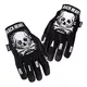 Мото ръкавици W-TEC Black Heart Web Skull - черен - черен