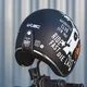 Мото каска W-TEC Café Racer - Vintage Garage
