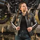 Дамско кожено мото яке W-TEC Sheawen Lady - черен