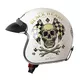 Мото каска W-TEC Kustom Black Heart - Ride Culture, матово черно