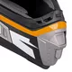 Мото каска W-TEC Dualsport - Флуо Жълт-Син