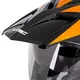 Мото каска W-TEC Dualsport - Флуо Жълт-Син
