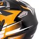Мото каска W-TEC Dualsport - Флуо Жълт-Син