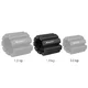 Регулируеми тежести за ръце и крака inSPORTline Brace 2 x 1 кг - черен