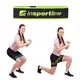 Текстилна лента-експандер  inSPORTline Hiplop S - неоново зелен - неоново зелен