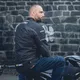 Мото яке W-TEC Progair - Неоново черен