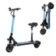 Електрическа тротинетка inSPORTline Skootie Pro 8" със седалка - син