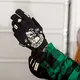 Мото ръкавици W-TEC Black Heart Rioter - черен