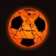 Светеща футболна топка inSPORTline Lumikick размер 5