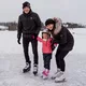 Детски зимни кънки WORKER Izabely Pro - с подплата