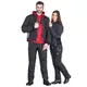 Мото яке softshell W-TEC Langon NF-2753 - черен цвят каки зелено