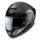 Мото каска W-TEC Yorkroad Fusion - Black Grey Red Glossy - Black Grey Red Glossy