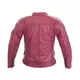 Дамско кожено мото яке W-TEC Sheawen Lady Pink - розов