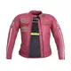 Дамско кожено мото яке W-TEC Sheawen Lady Pink - розов