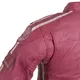 Дамско кожено мото яке W-TEC Sheawen Lady Pink - розов