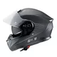 Мото каска W-TEC Yorkroad Solid - White Grey Glossy