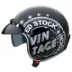 Мото каска W-TEC Café Racer - Vintage Garage
