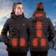 Дамско яке с подгряване W-TEC HEATborg Lady - черен - черен