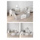Детска пластмасова кошара с аксесоари inSPORTline Teutonino 186x236 см