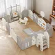 Детска пластмасова кошара с аксесоари inSPORTline Teutonino 186x236 см