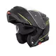 Мото каска W-TEC Venero - Glossy Black-Neon Yellow