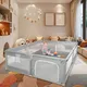 Детска ограда inSPORTline Mikusino 180x200x60 см