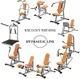 Силов уред за бицепс Hydraulicline CBC400 - черен